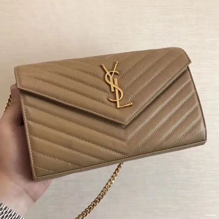 Rep ladies REP CASSANDRE MATELASSÉ YSL CHAIN WALLET 0519
